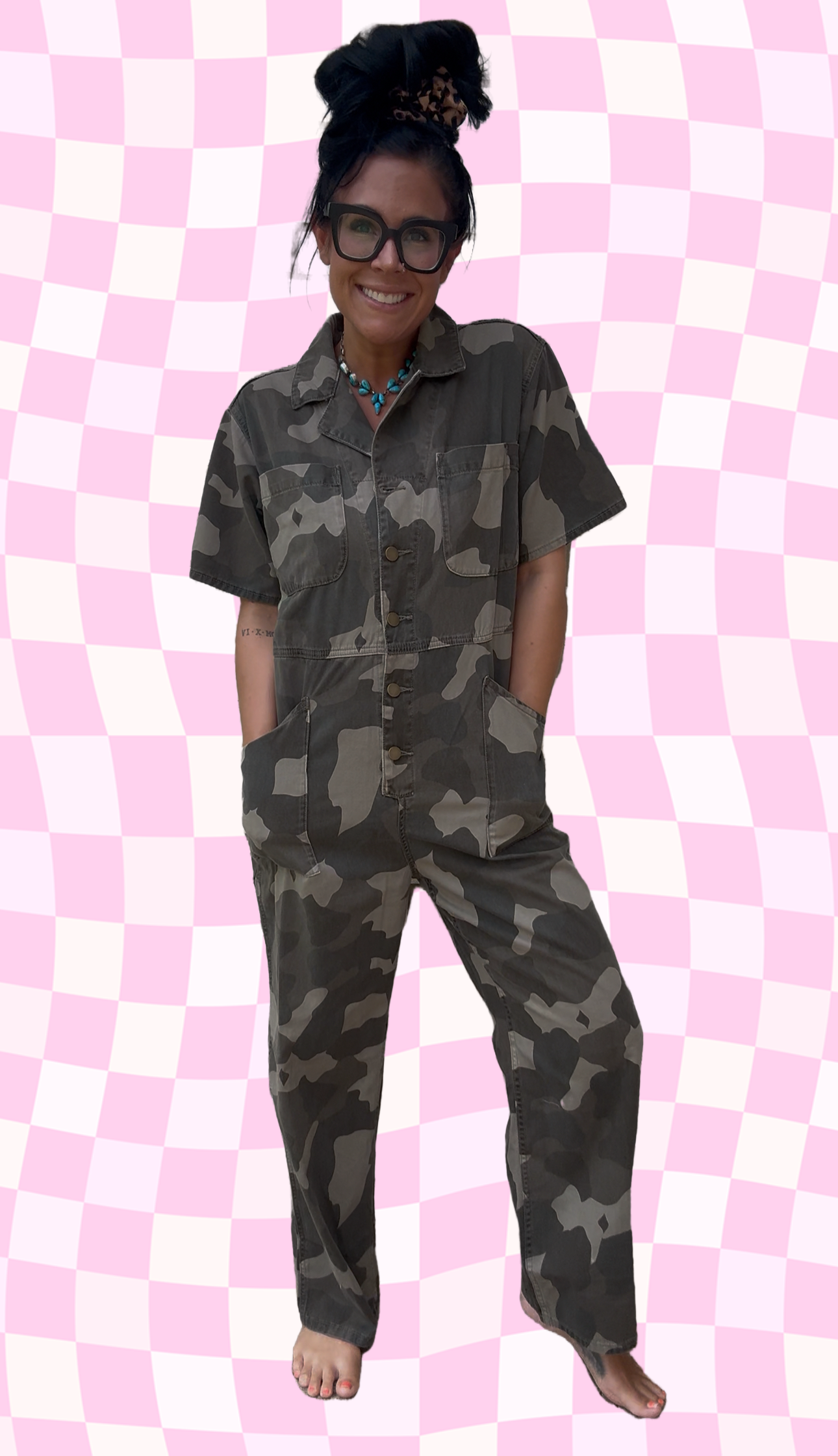 Camo Jumpsuit