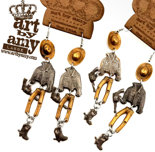 Cowboy EARRINGS only