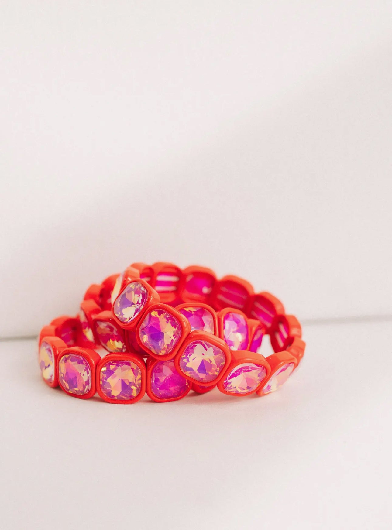 Red Stretch Bracelet