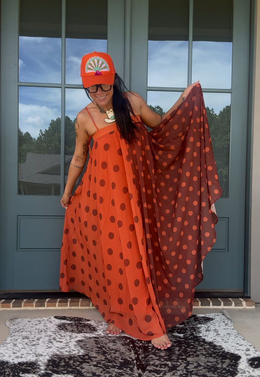 Polka Dot Maxi