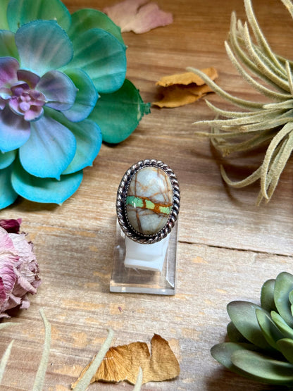 MJ Ring - Royston Ribbon Turquoise Ring