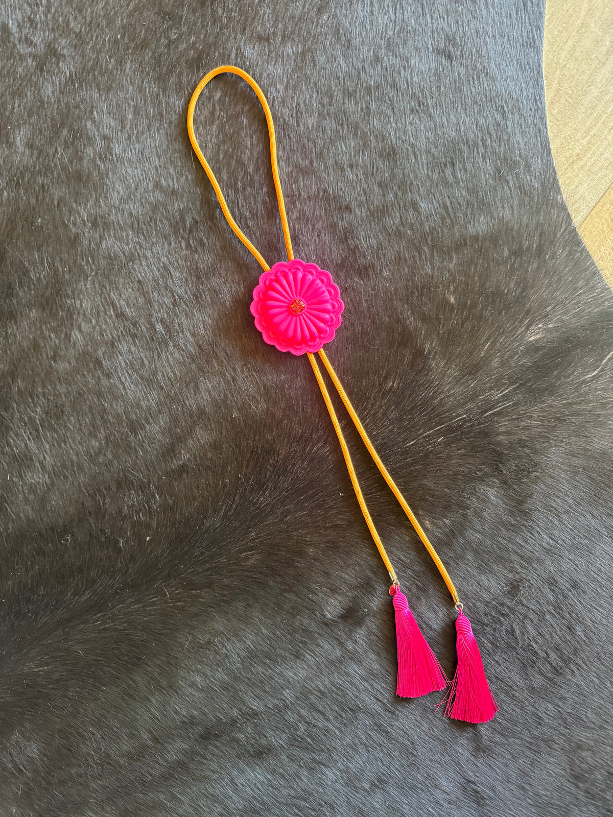 Pink Concho Bolo