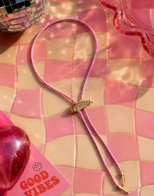 Fish Bolo Necklace