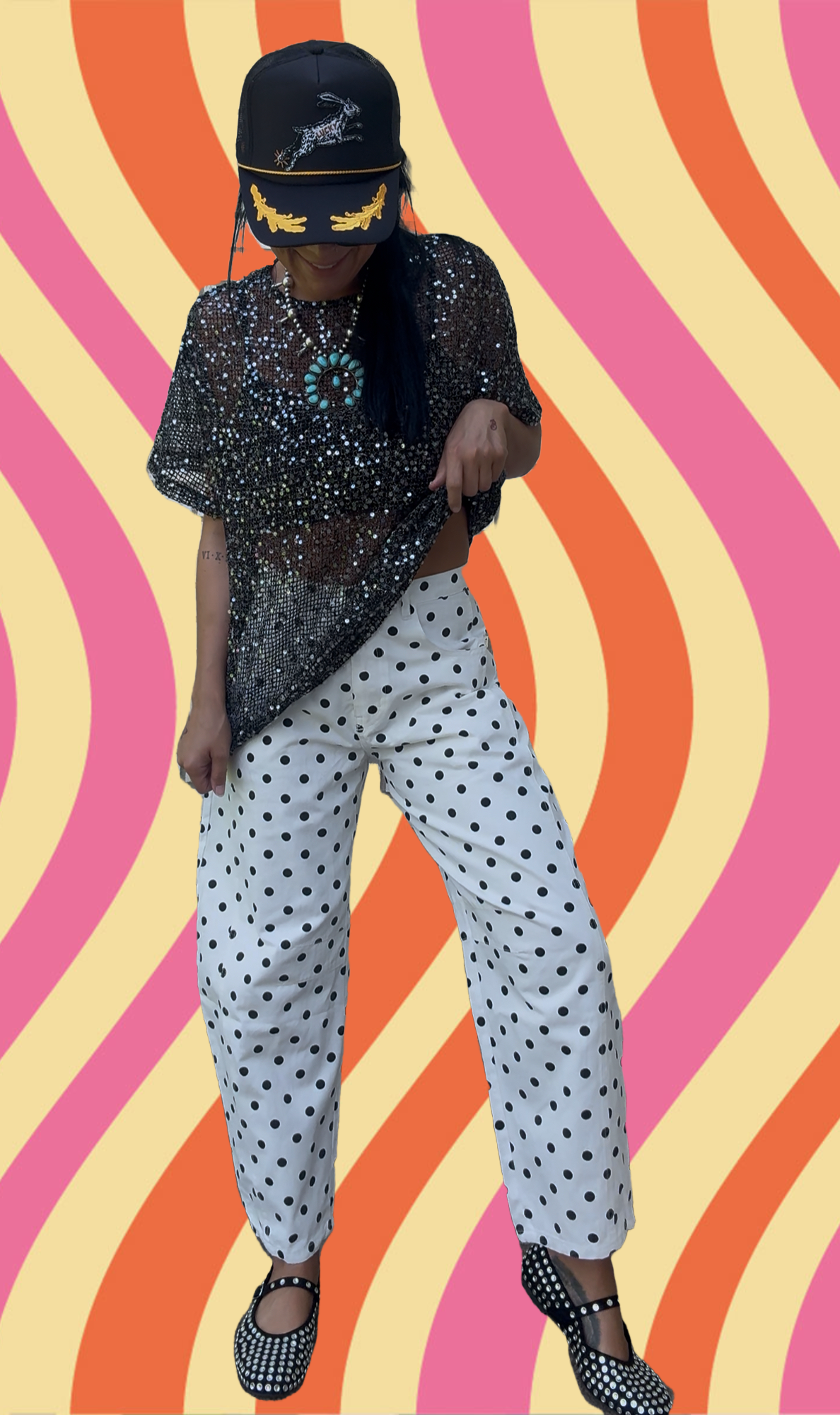 Polka Dot Barrel