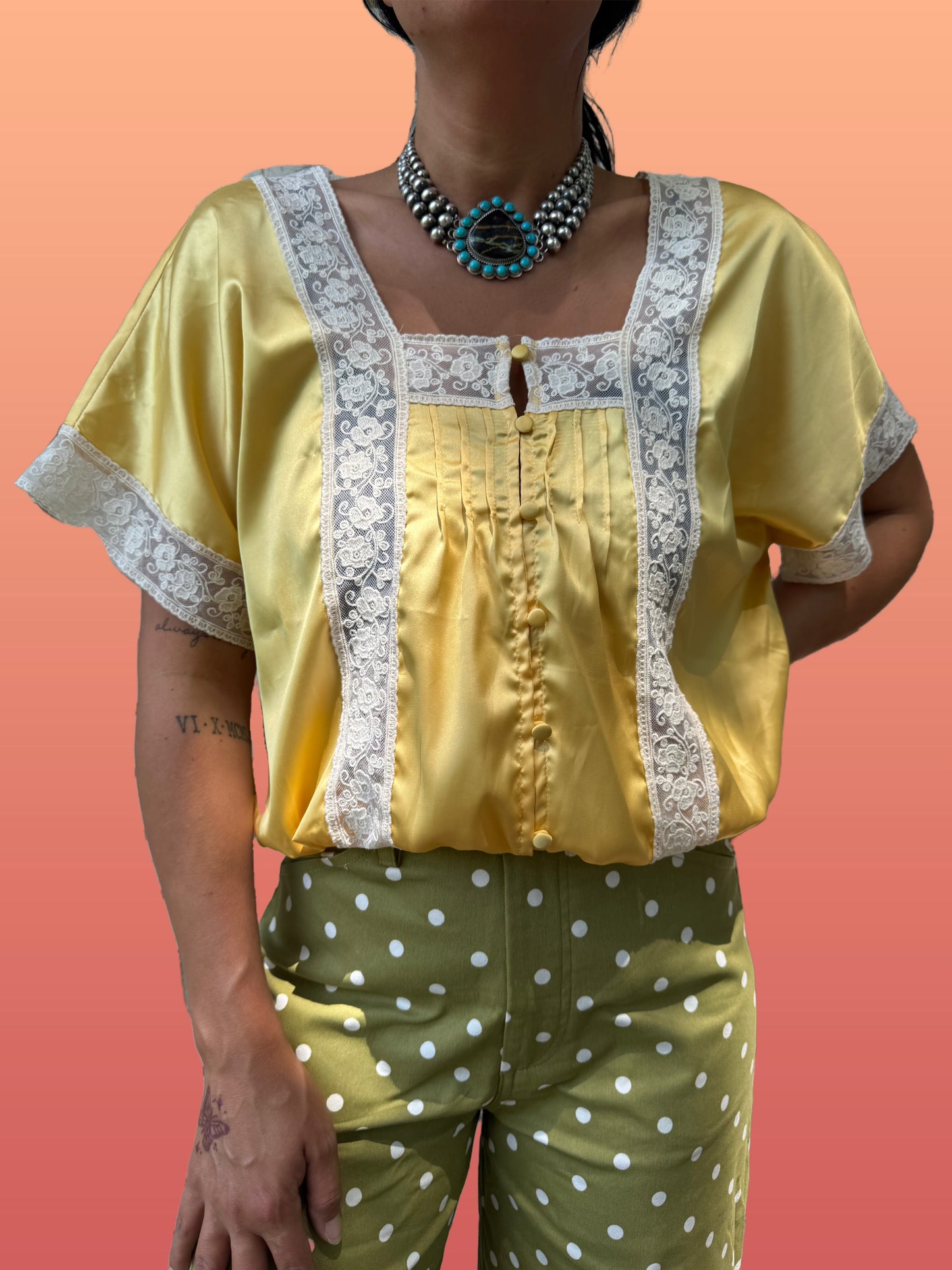 Butter Yellow Top