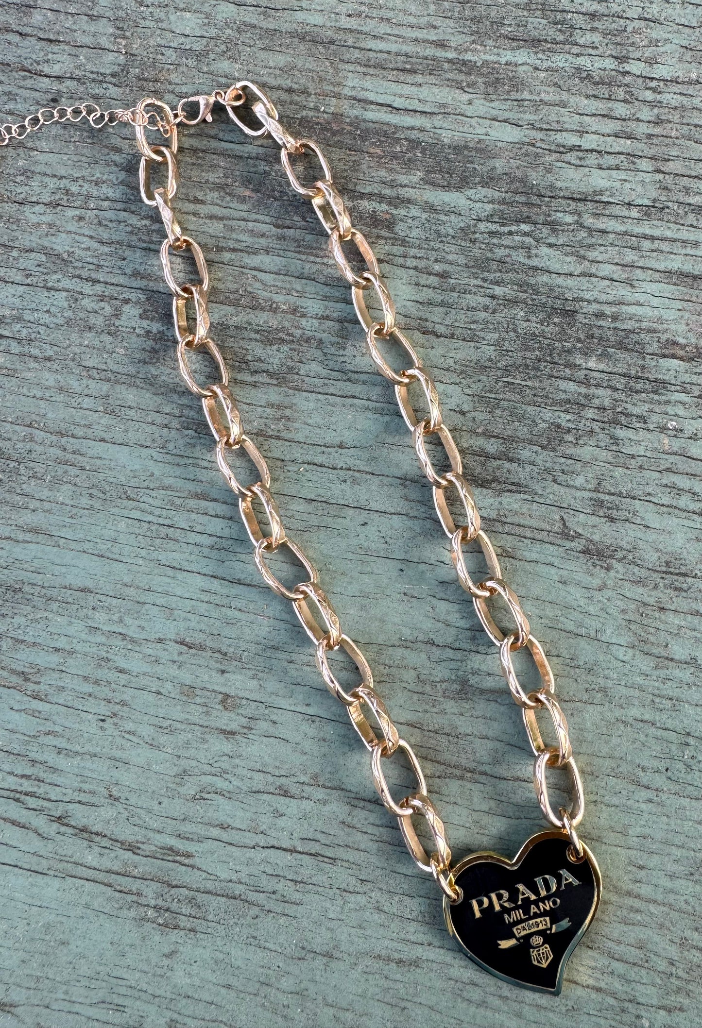 Gold luxe necklace