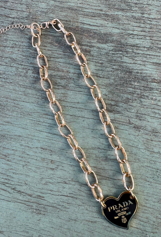 Gold luxe necklace