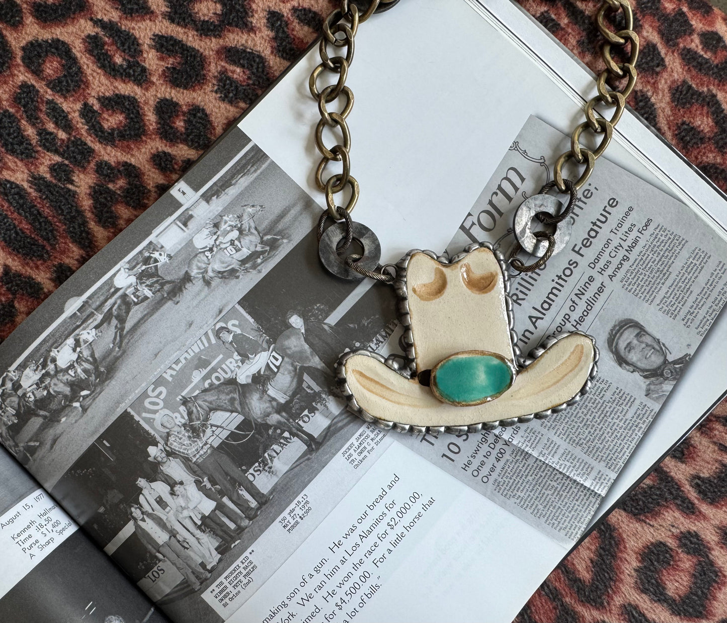Cowboy Hat Necklace