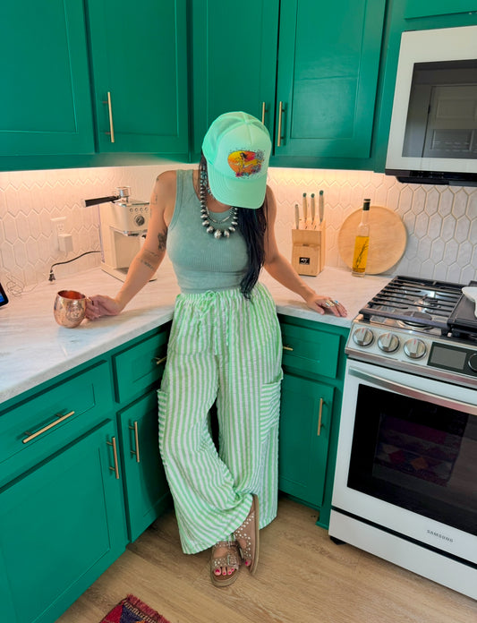 Lucky Charm Green Pants