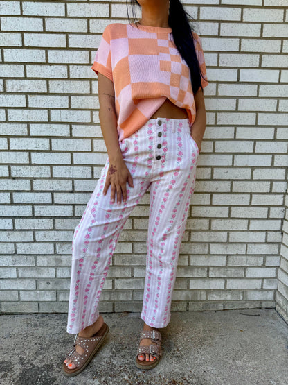 Not Yo Darlin Checker Top