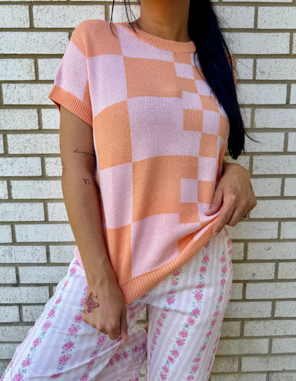 Not Yo Darlin Checker Top