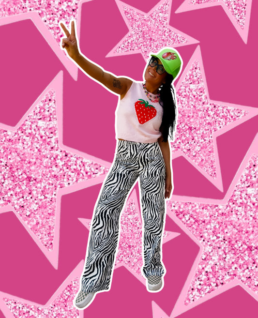 Azz So Fat Zebra Pants