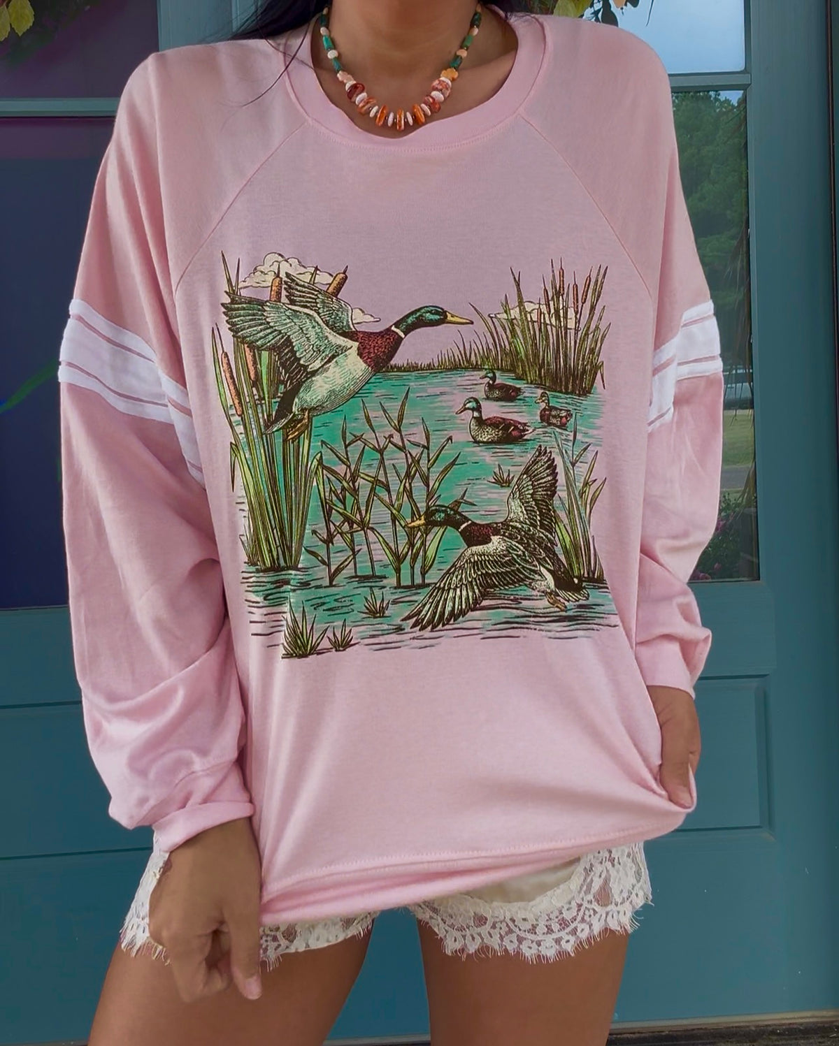 Retro Mallard Pullover